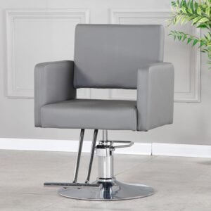 Hydraulic Classic Black Barber Chair