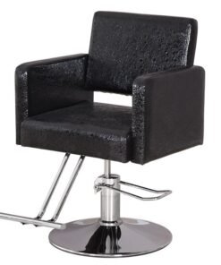 Hydraulic Classic Black Barber Chair