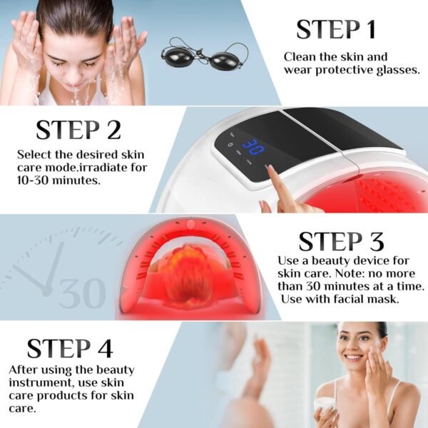 LED Light Face Therapy