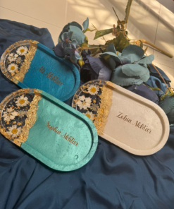 Resin Trinket Tray Set Resin Trinket Tray Set